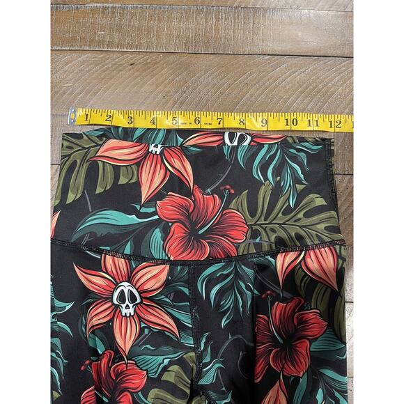 Project X Flower Aloha Vlad Capri Leggings - Women's Size S - Picture 5 of 6